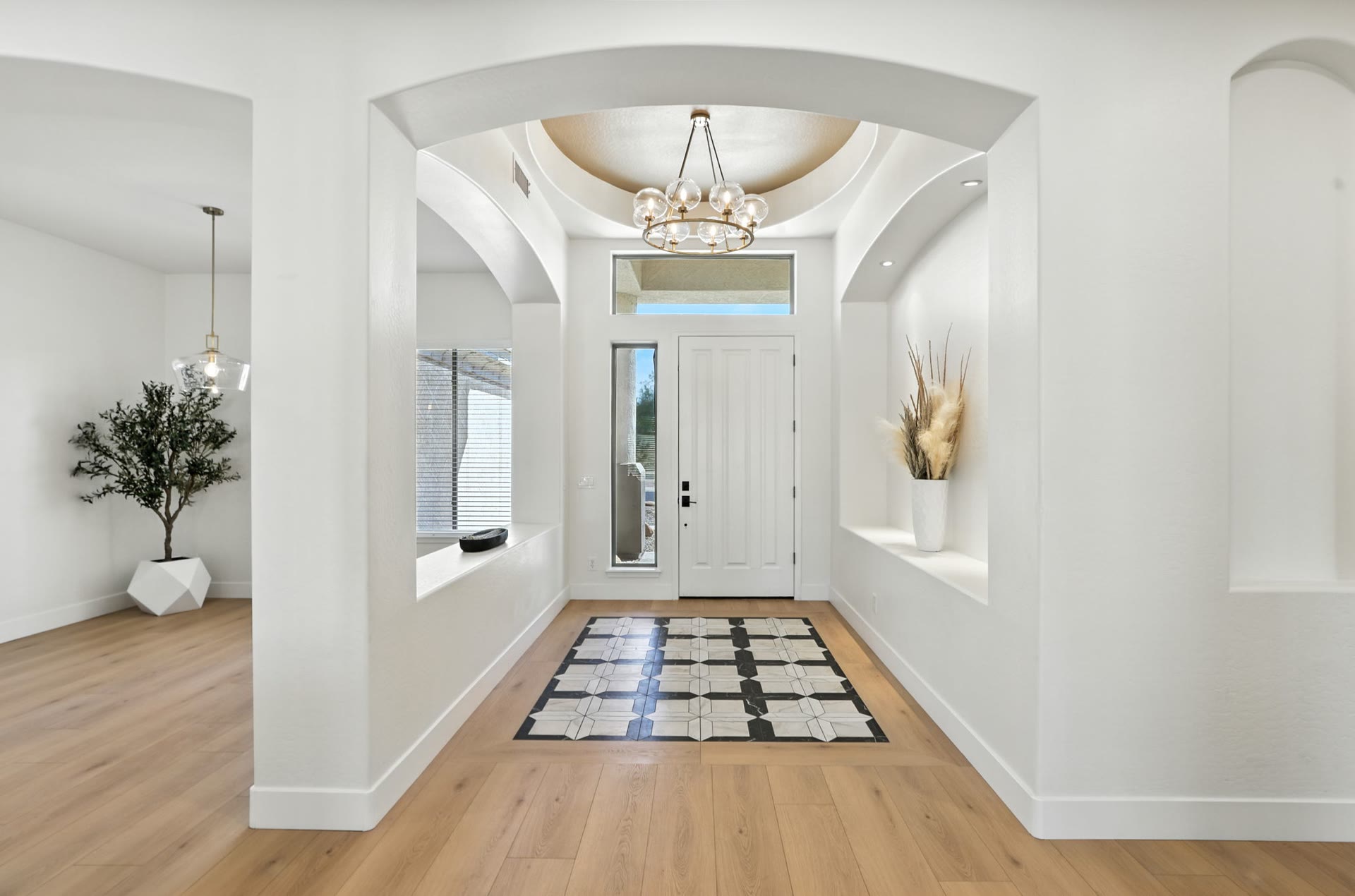 Entryway renovated by Elevated Grind Properties at The EMERALD in Goodyear, Arizona